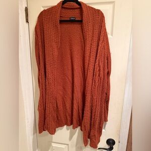 Torrid Women's Rust Cardigan